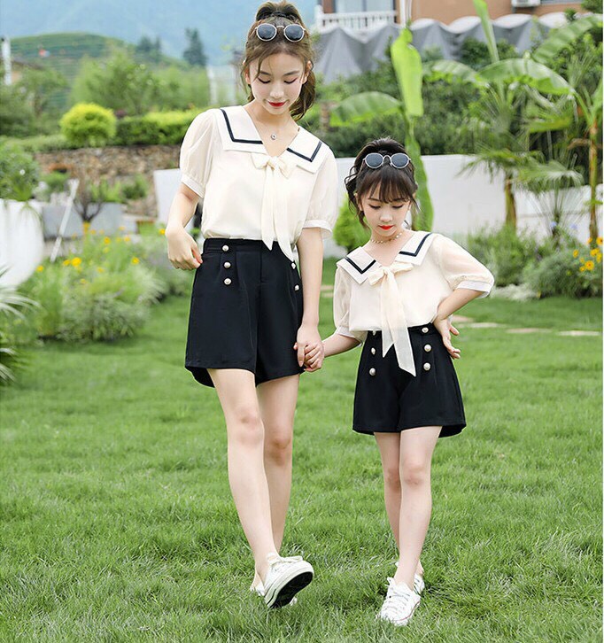 Sét bộ mẹ bé fullsize có bán riêng - baby kid cao cấp