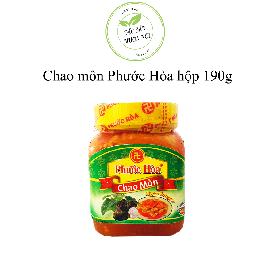 Chao môn phước hoà hộp 190g