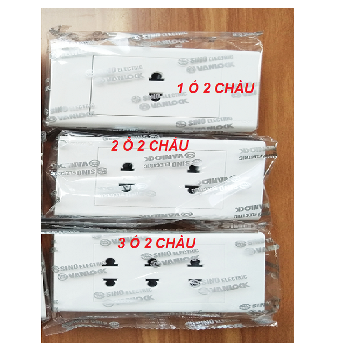 Ổ cắm điện âm tường sino-vanlock - 000 109.815