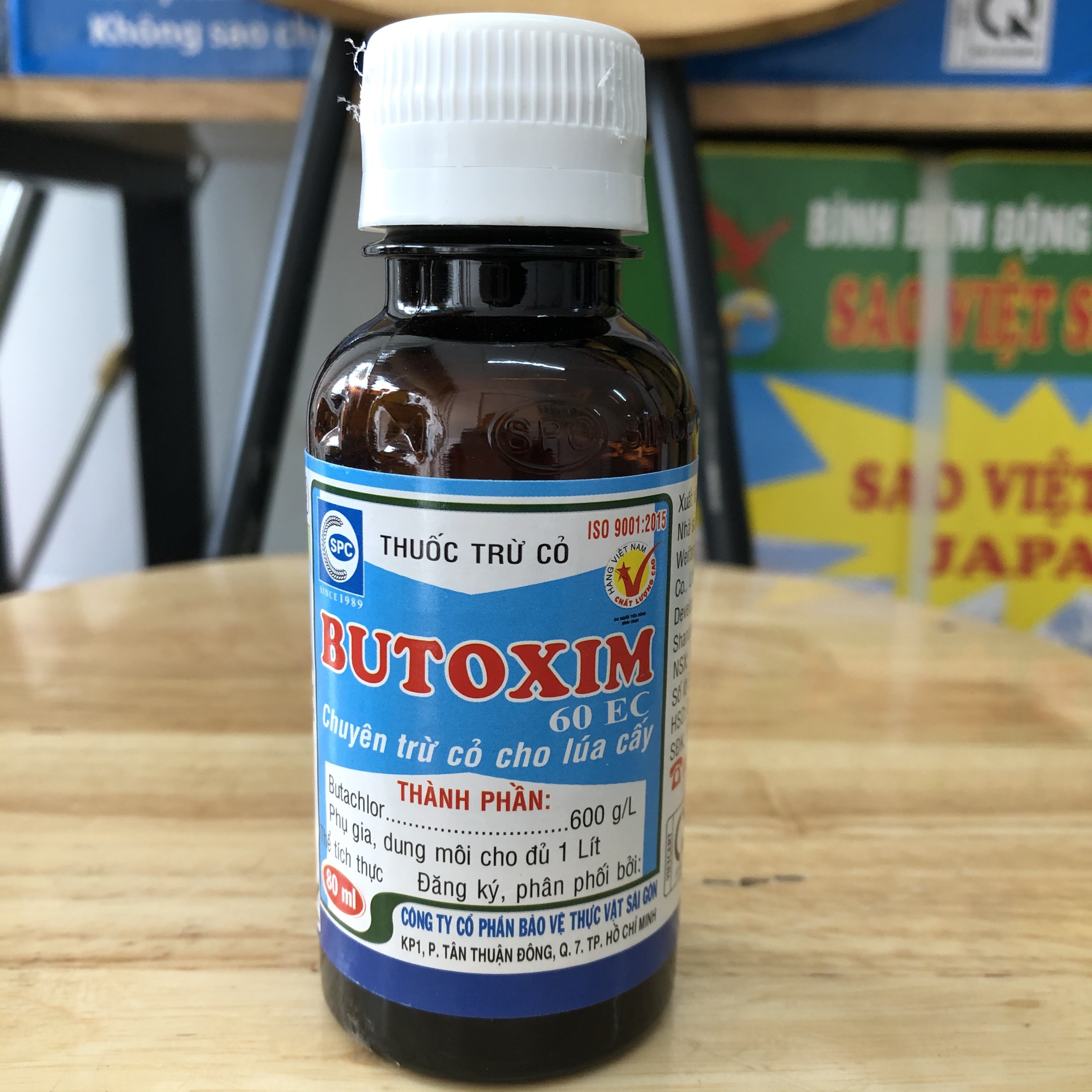 Thuốc diệt cỏ Butoxim chai 80ml chuyên trừ cỏ cho cây lúa