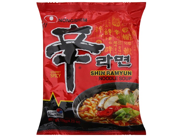 [ 1 Gói] Mì Cay Hàn Quốc Shin Ramyun Nongshim (120g / Gói)