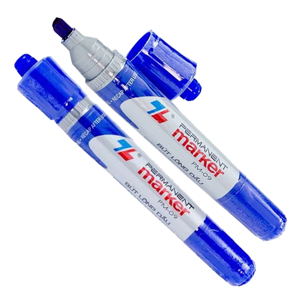 Bút lông dầu thiên long pm-09 xanh