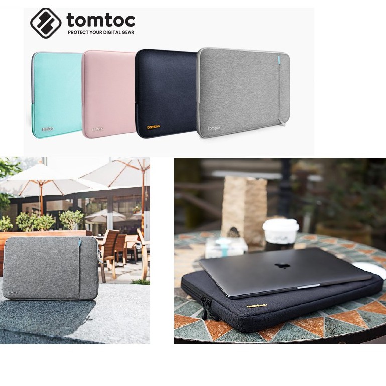 Túi chống sốc Tomtoc Style Macbook - Surface laptop. Túi chống sốc, chống nước cao cấp 13inch,14inch,15inch,16inch