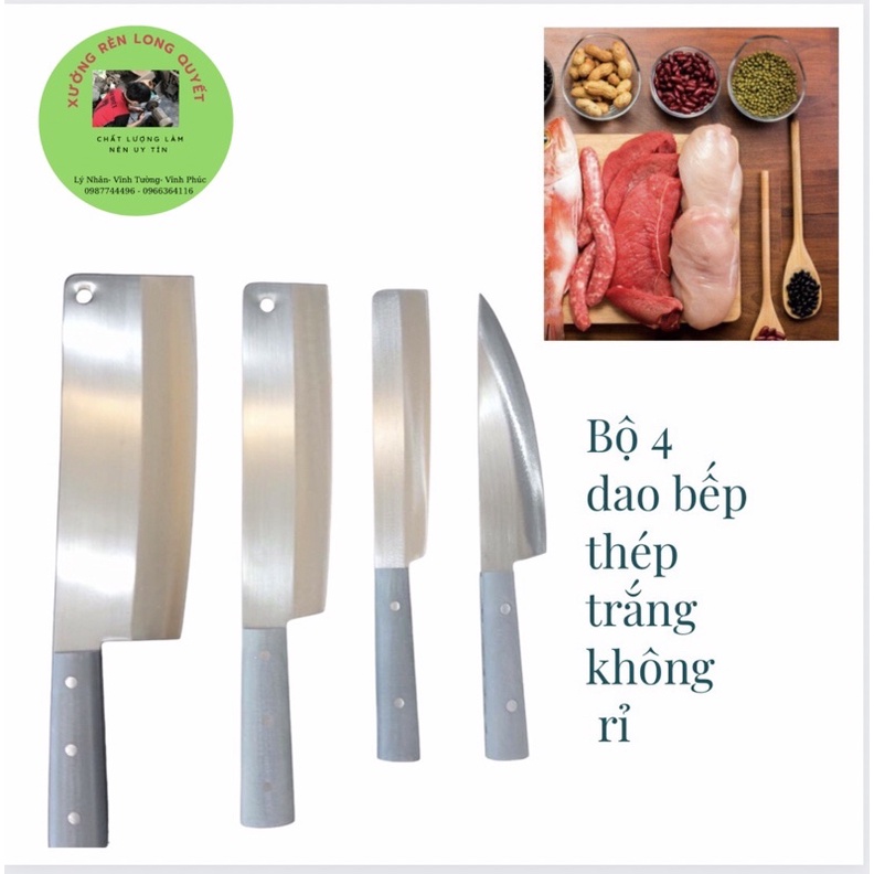 Dao nhà bếp - thép không rỉ - dao Lý Nhân