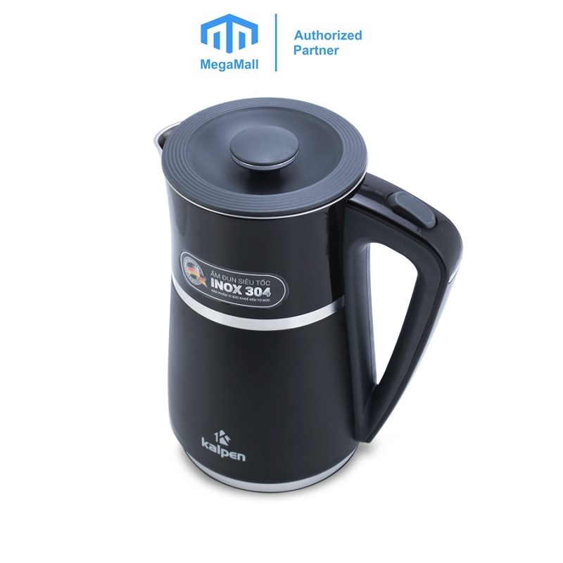Bình đun nước siêu tốc 3 lớp kalpen kk33 1.7l 2200w - hàng chính hãng - bảo hành 24 tháng