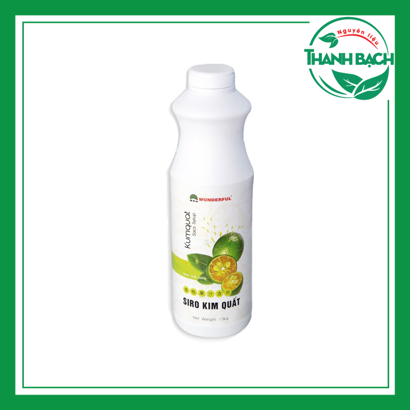 Siro Tắc Wonderful 1.3kg