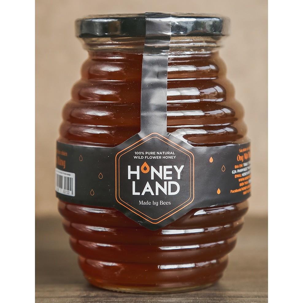 [HCM]MẬT ONG THIÊN NHIÊN HOA RỪNG TÂY NGUYÊN HŨ 500G
