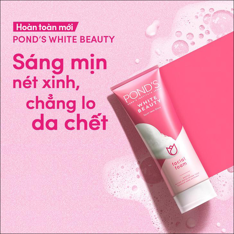 Sữa rửa mặt pond"s hồng
