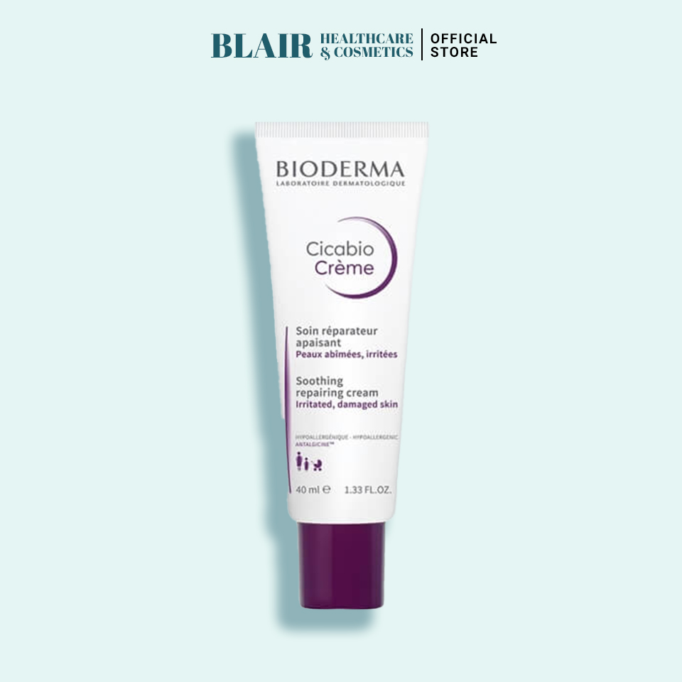 Kem Dưỡng Ẩm Phục Hồi Và Làm Dịu Da Bioderma Cicabio Creme (40/100ml)