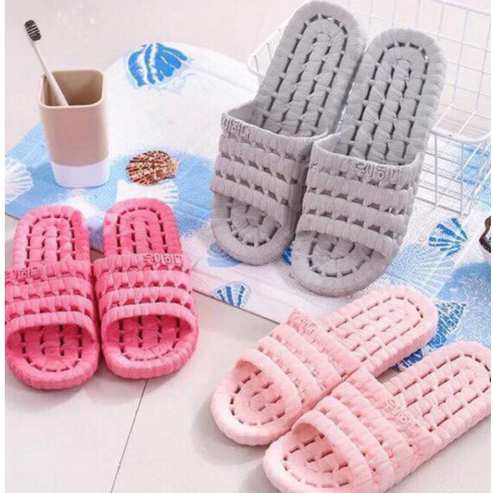 Dép xốp lỗ, Dép nữ, Dép đi trong nhà, Dep mang trong nha, Dep di trong nha tam