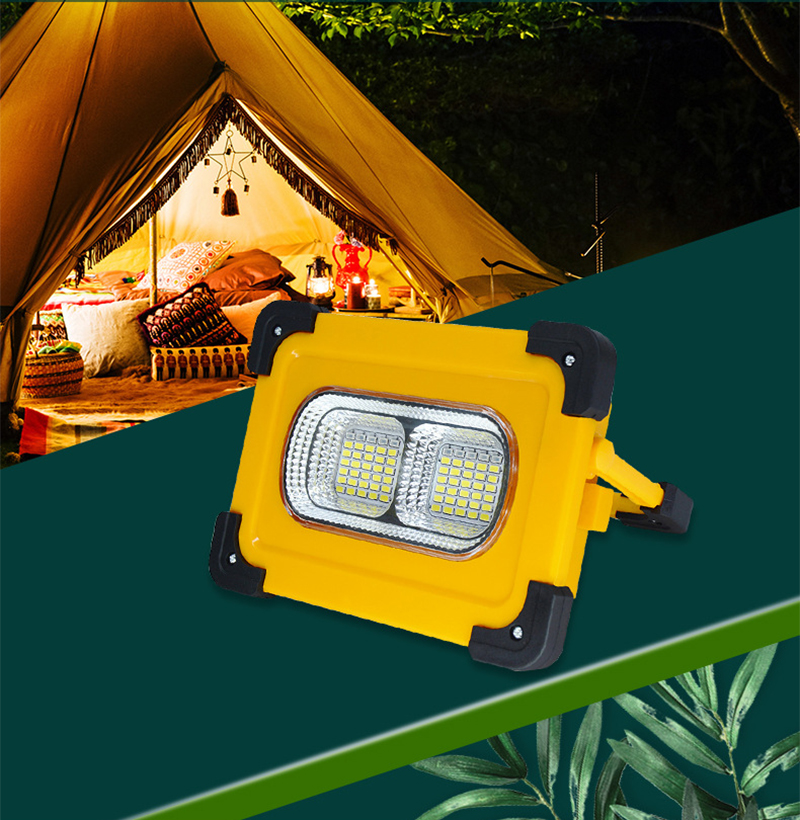 🔥 XẢ HÀNG TRẢ KHO🔥Đèn Cầm Tay Năng Lượng Mặt Trời 60W, ứng dụng cấm trại cảnh báo câu cá...