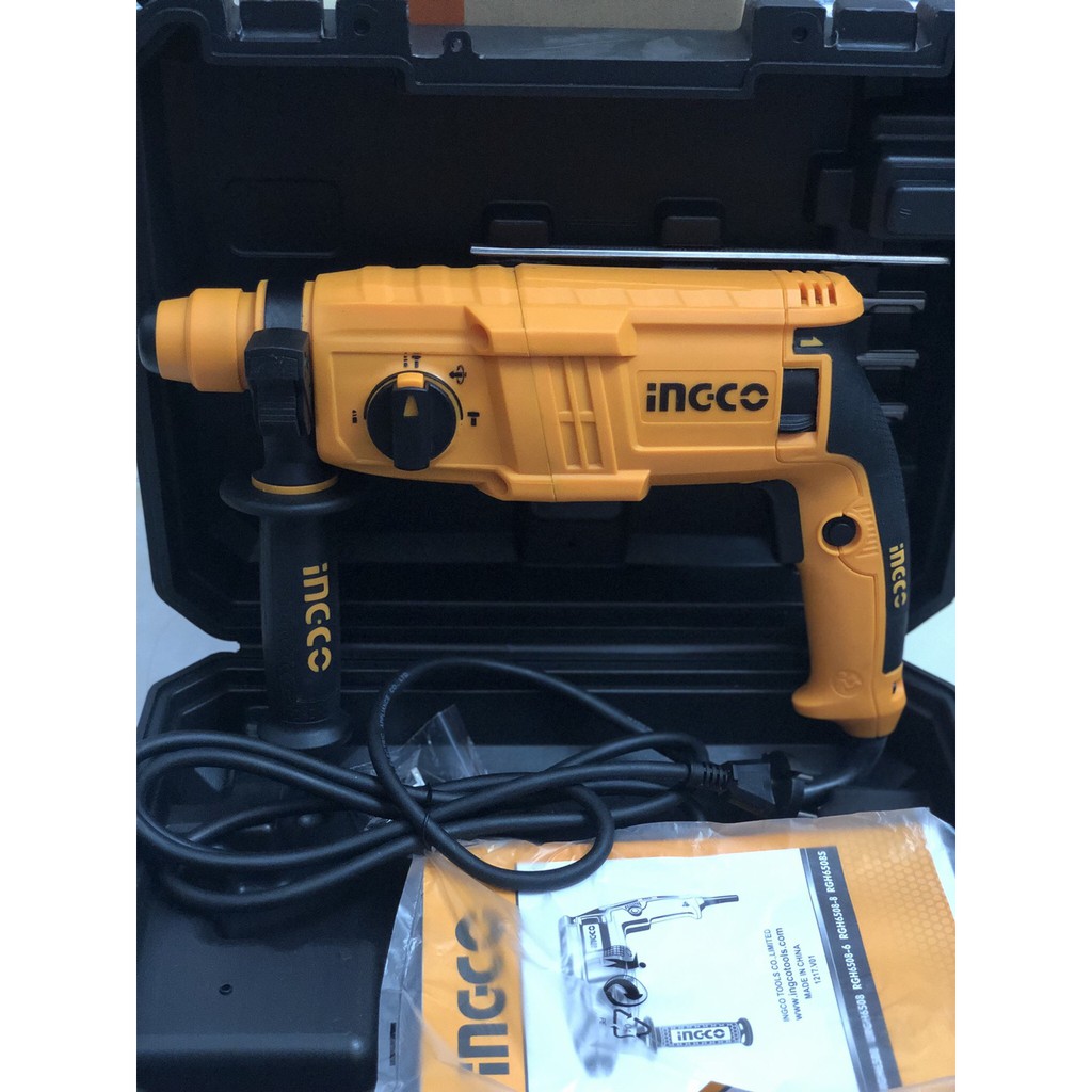 Máy khoan đục bê tông 650w ingco rgh6508