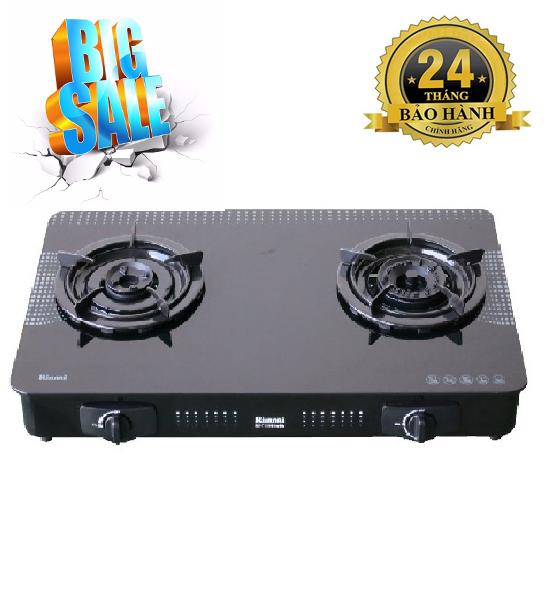 Bếp gas Rinnai mặt kính cường lực RV-715Slim( GL-D) - Hàng Chính Hãng