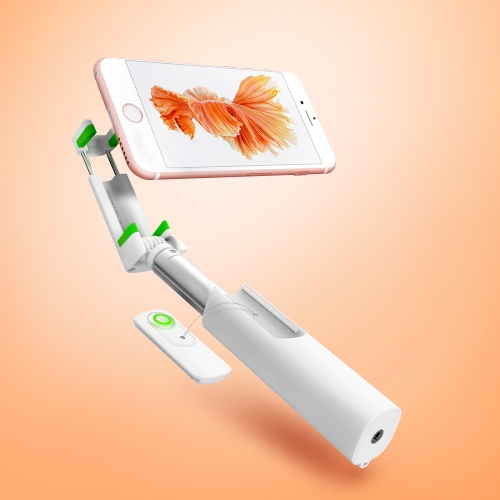 Gậy chụp ảnh bluetooth iottie migo mini màu trắng kèm nút điều khiển từ xa - sản xuất tại trung quốc - bh 3 tháng - hàng chính hãng