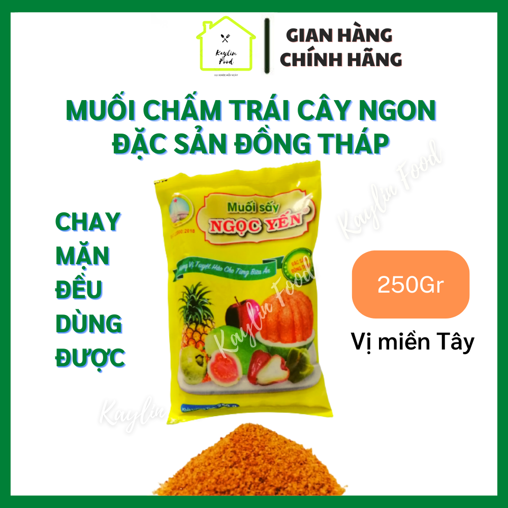 Muối Sấy Ngọc Yến 250g Đặc Sản Đồng Tháp Hương Vị Quê Nhà