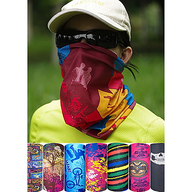[HCM]Khăn đa năng chống độc hại tiện dụng kiểu dáng đơn giản phù hợp cho cả nam và nữ - Mẫu ngẫu nhiên