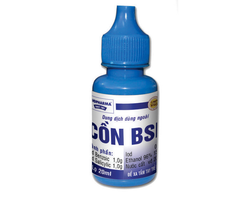 Combo 2 chai Cồn BSI 20ml - HD