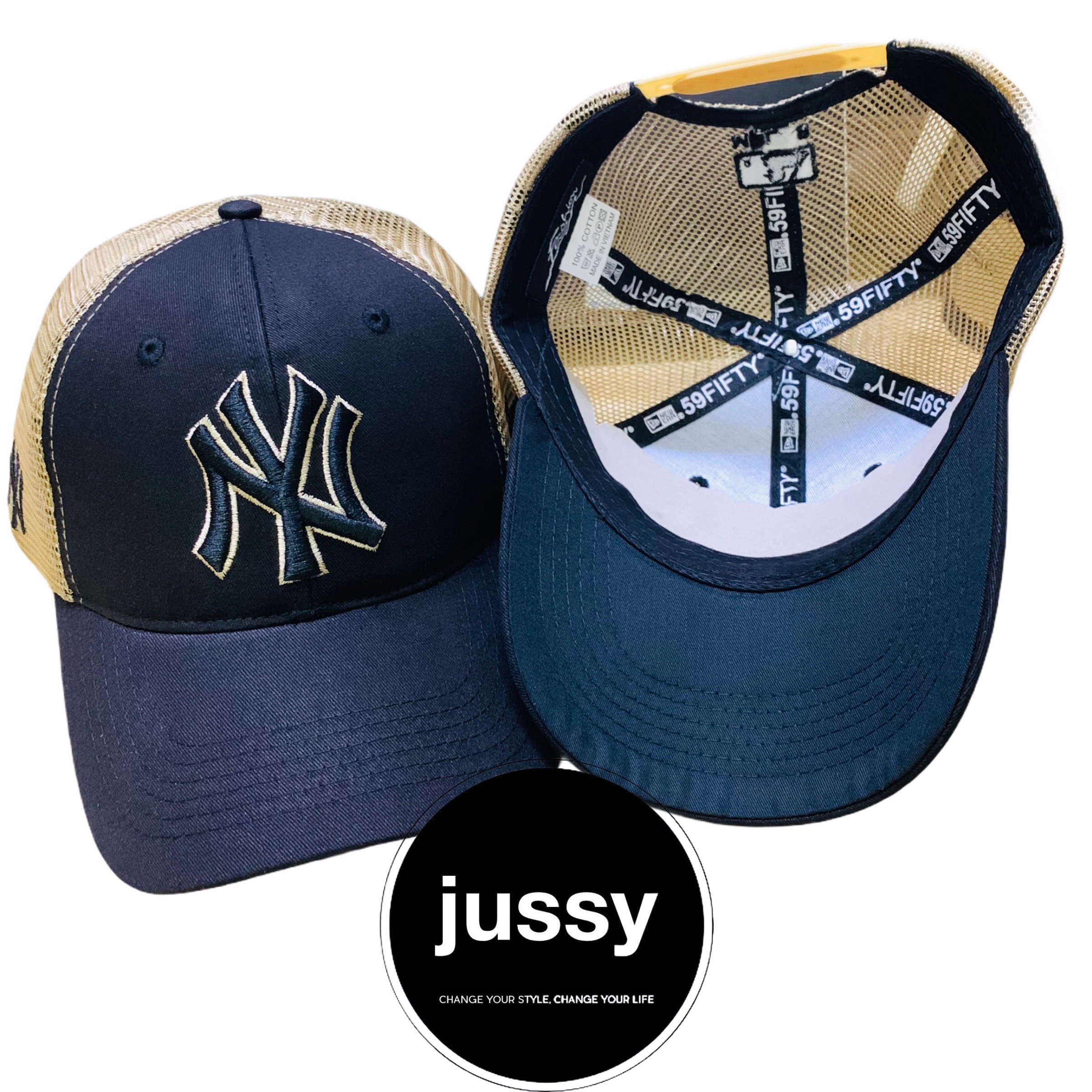 [HCM][Hàng Xịn] Mũ Lưỡi Trai NY Phối Lưới Thể Thao Nón Lưỡi Trai Nam Nữ Chất Vải Cotton Thoáng Mát Form Chuẩn Đẹp