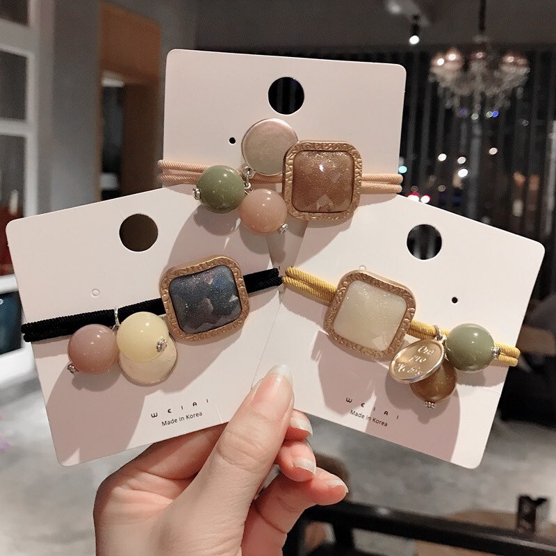 Dây buộc tóc dễ thương phong cách Hàn Quốc dành cho bạn gái - Sara Accessories