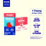 [Sản phẩm mới] Thùng 24 hộp Sữa Uống Dinh Dưỡng Vinamilk Dielac Grow Plus Hương Dâu 110ml