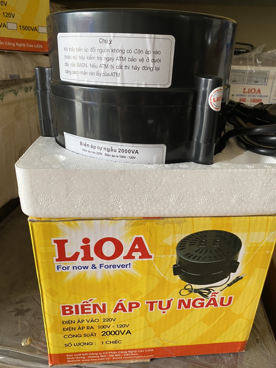 Đổi nguồn lioa 2000va
