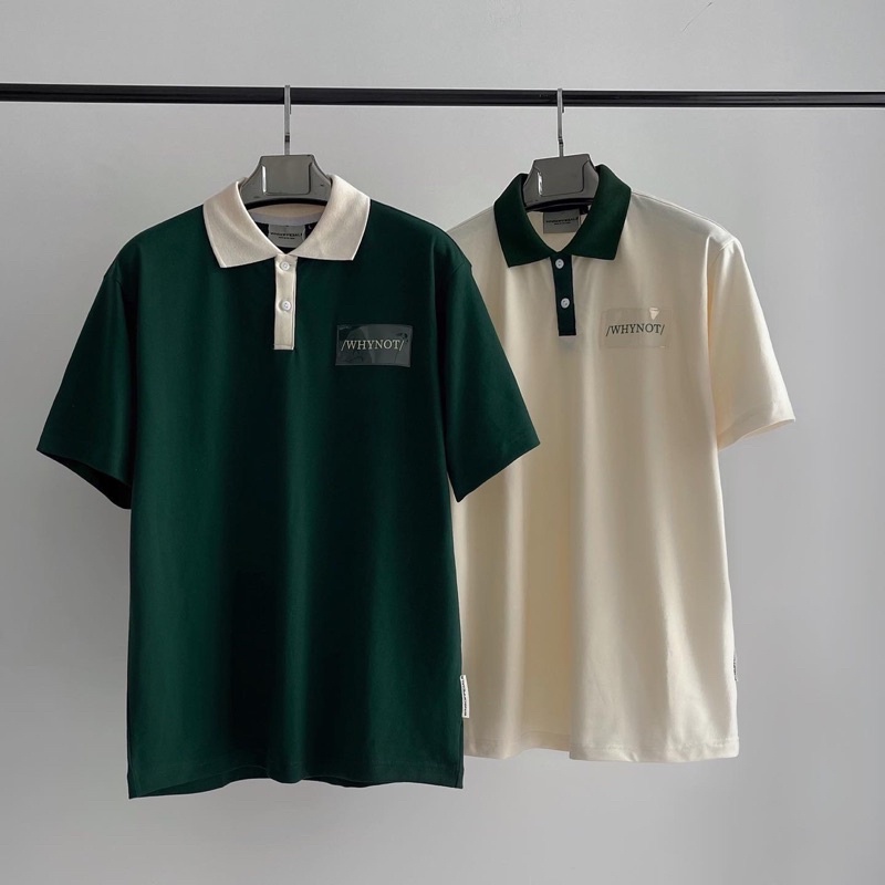 Wns plastic polo - áo phông có cổ wns