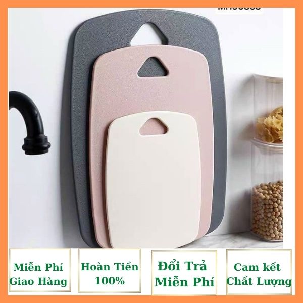 Bộ 3 Thớt Nhựa Kháng Khuẩn Phong Cách hàn Quốc. Bao Đổi Trả Trong Vòng 14 Ngày.