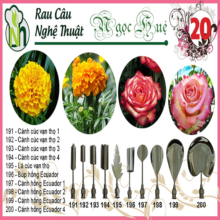 Kim rau câu 3d ngọc huệ