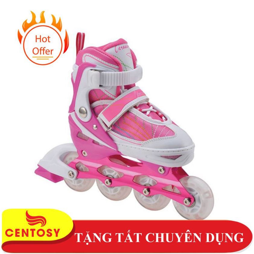 Giày Patin Trẻ Em Caroman K500 + Tặng kèm tất chuyên dụng