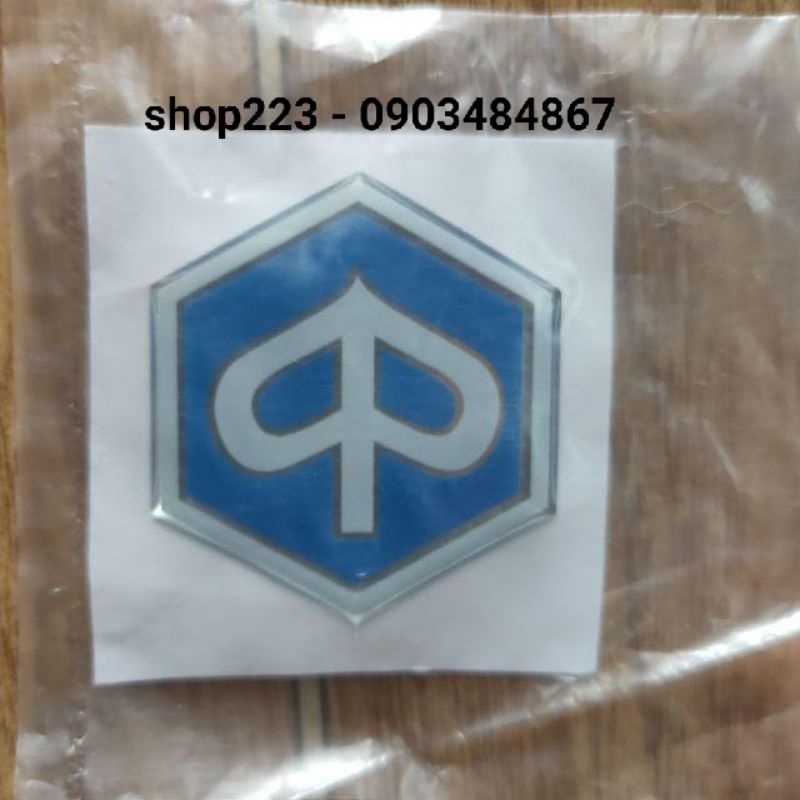 Logo mặt nạ xe vespa piaggio lx, sprint, Primavera, liberty, zip