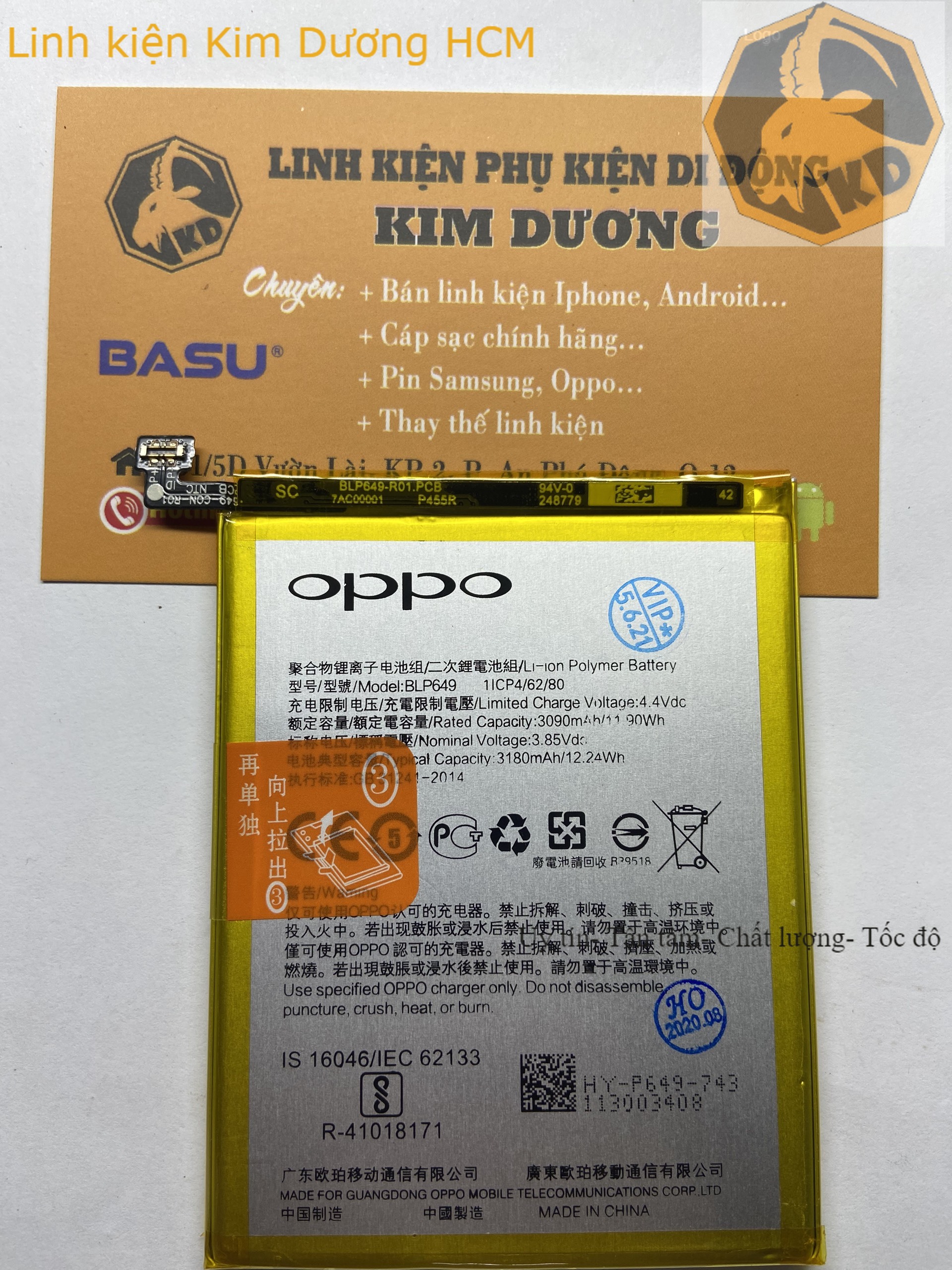 Pin oppo a83
