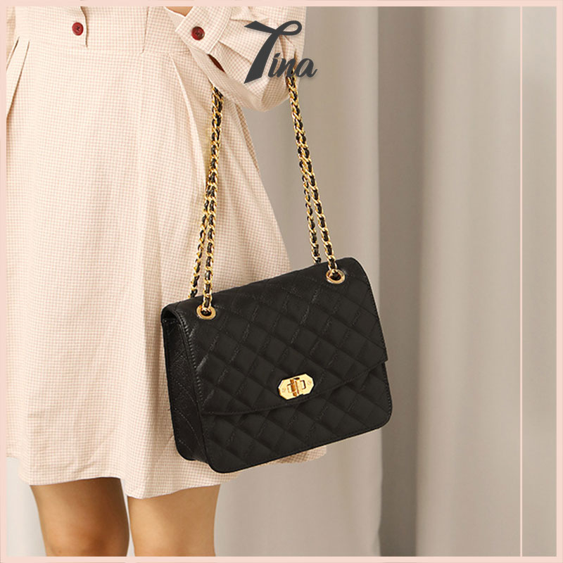 Túi xách nữ đeo chéo cao cấp hàng hiệu chính hãng Nucelle Tina Shop NJ033