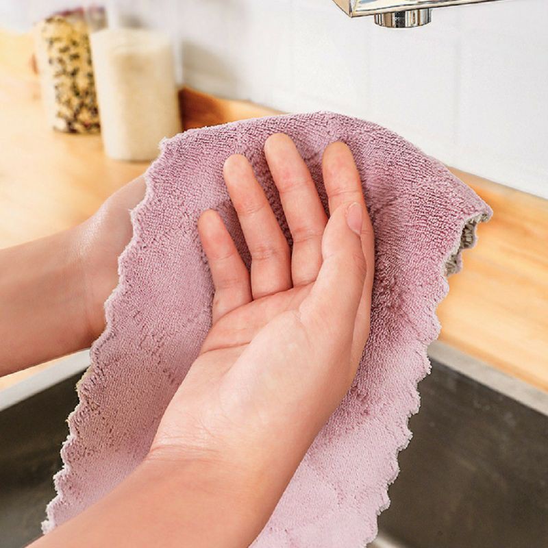 Khăn lau xe 2 mặt siêu mềm mịn