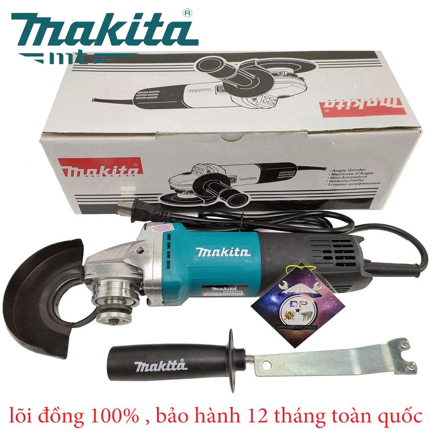 [HCM]Máy mài Makita nhật bản Máy mài cắt Makita 100% lõi đồng. MÁY MÀI CẮT MAKITA NEW CAO CẤP.Công suất 840W hoạt động mạnh mẽ Được cấu tạo từ vật liệu hợp kim nhôm và nhựa cao cấp-Bảo Hành 12 Tháng.