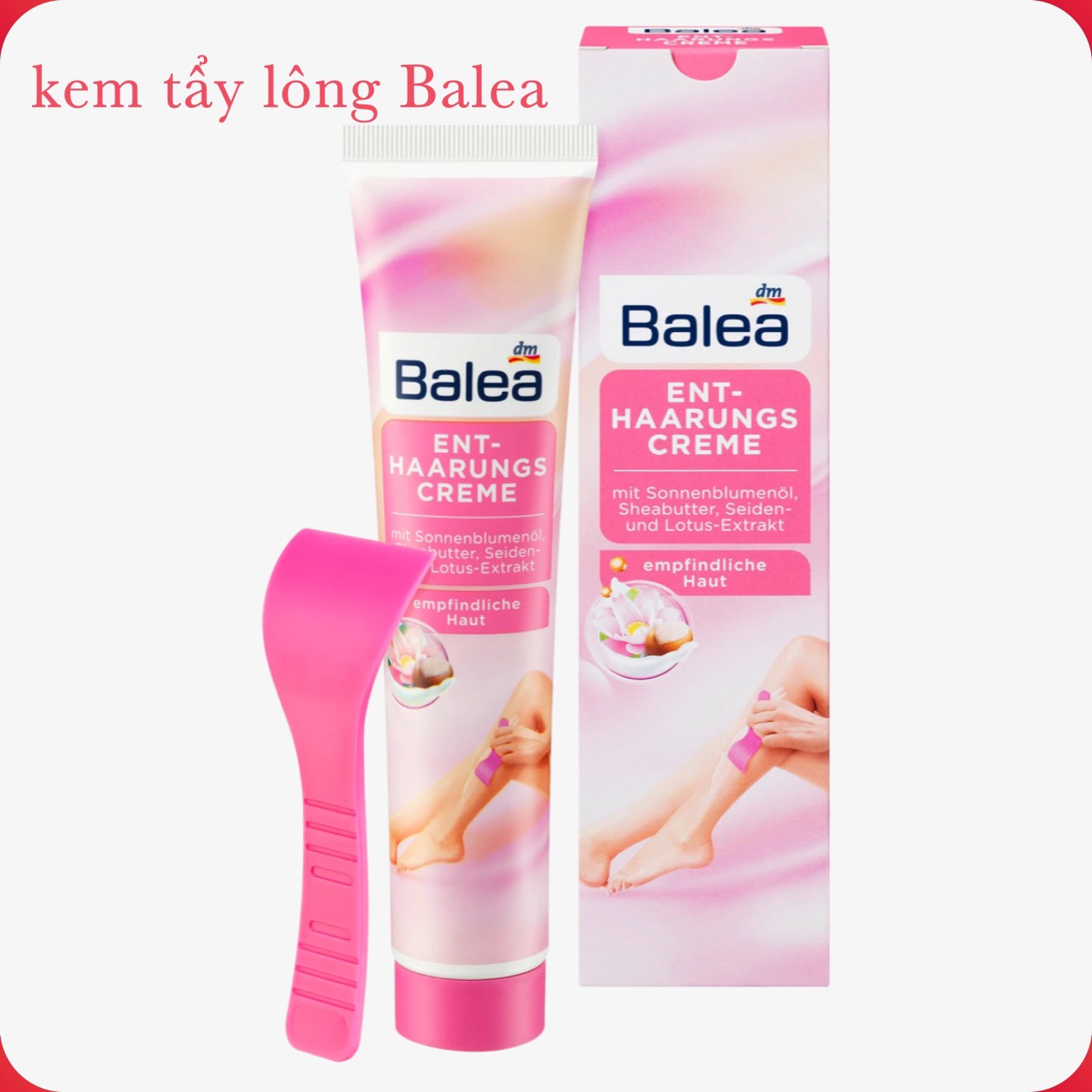 Kem tẩy lông Balea - Đức