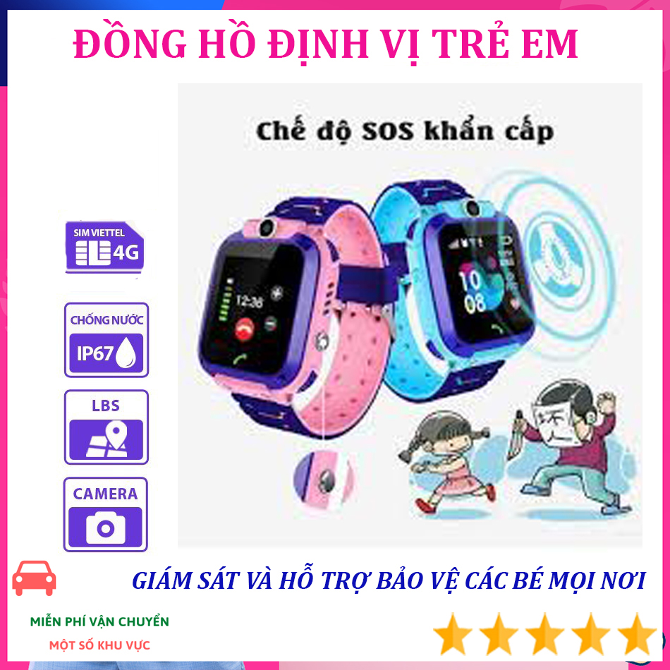 Đồng hồ điện tử trẻ em nam, ĐỒNG HỒ THÔNG MINH ĐỊNH VỊ Q12 , Đồng hồ cho trẻ em viettel, Top đồng hồ định vị loại tốt - Giảm giá ưu đãi hấp dẫn - Dòng 264 - Bảo hành 1 đổi 1 uy tín
