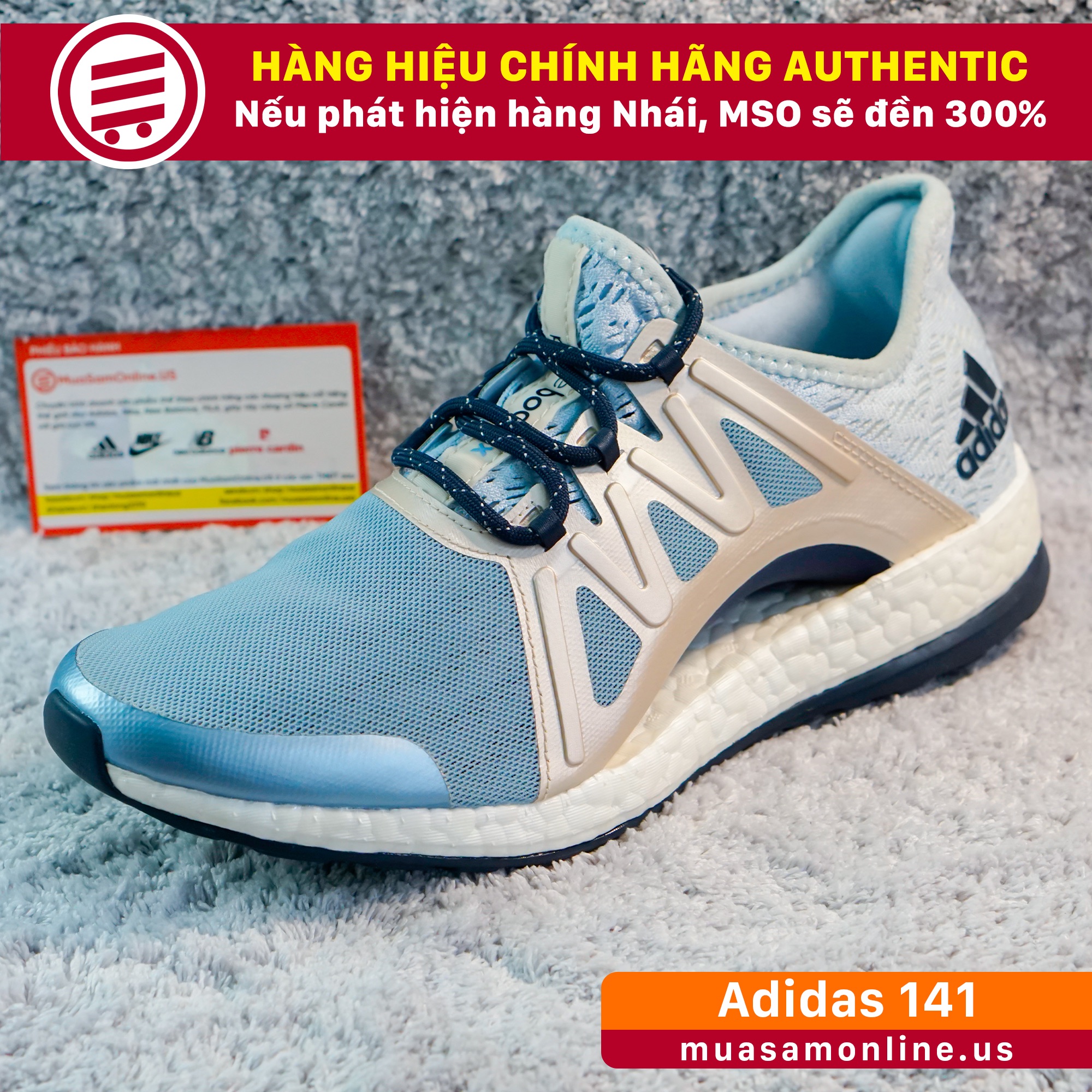 Giày thể thao nữ adidas chính hãng us - adidas 141 boost
