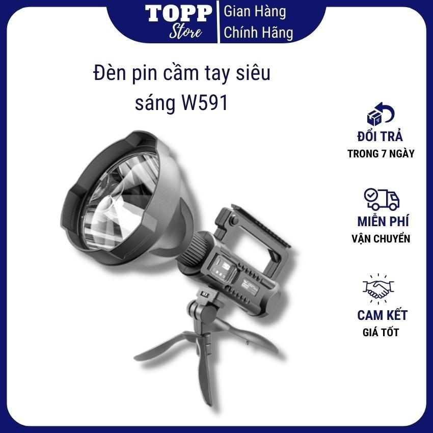 Đèn pin cầm tay siêu sáng, đèn pin siêu sáng đa chức năng, đèn pin xách tay công trường, đèn pin cầm