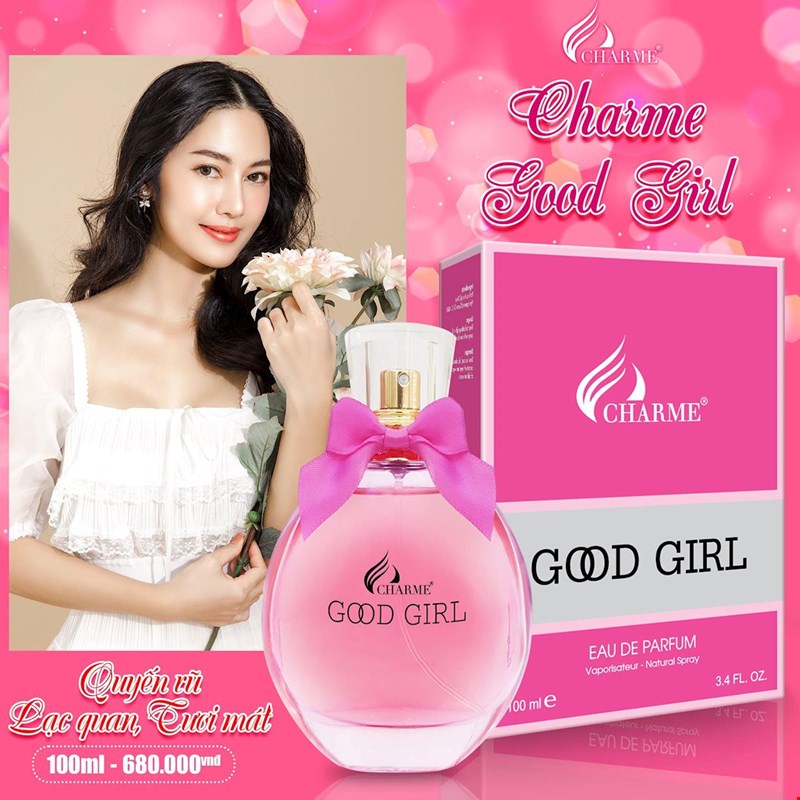 [ CHÍNH HÃNG - BAO ĐỔI TRẢ] NƯỚC HOA NỮ CHARME GOOD GIRL 100ML