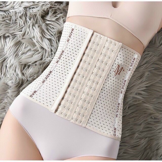 Gen nịt bụng định hình 6 nấc cài, có thanh chống cuộn tuyệt đối- đai nịt bụng - gen nịch bụng, đai nịch bụng, gen bụng