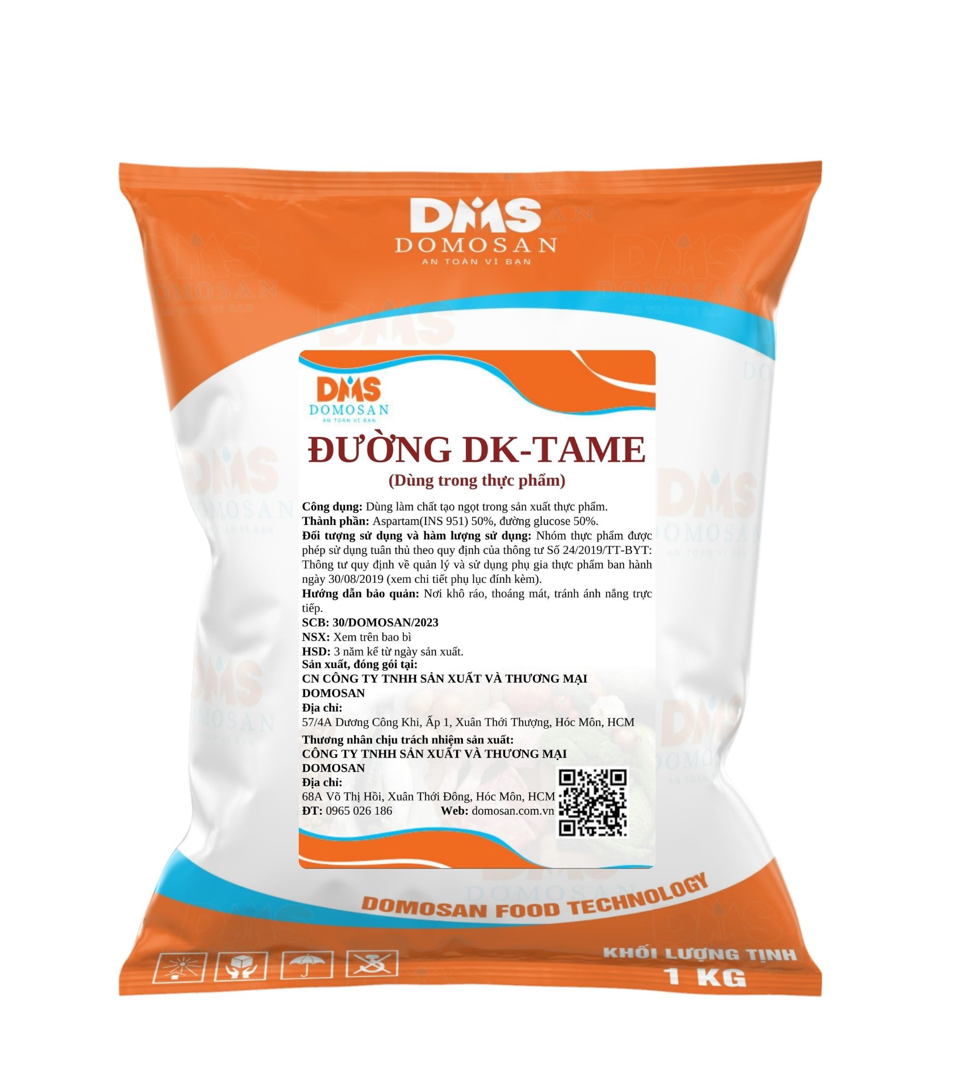 Đường hoá học tạo ngọt không hậu đắng dk - tame