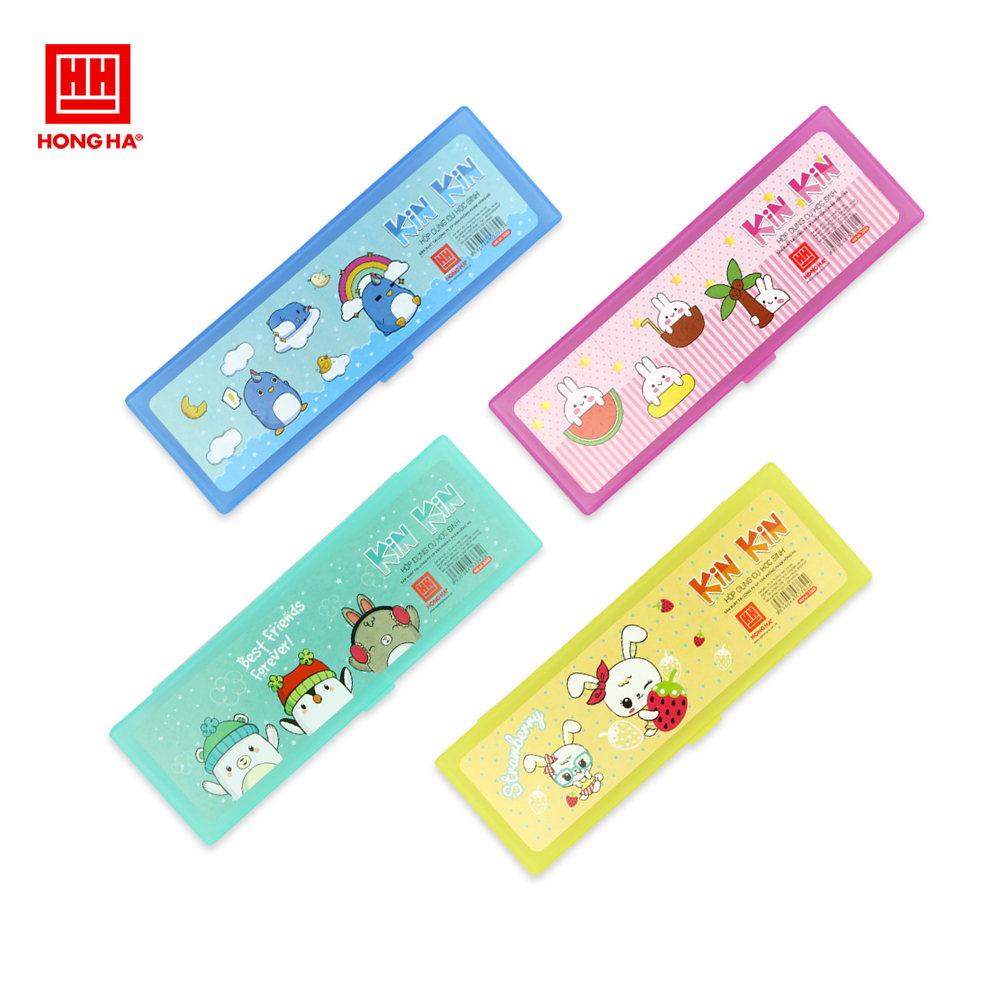 Hộp bút nhựa Kin Kin Hồng Hà - 3362