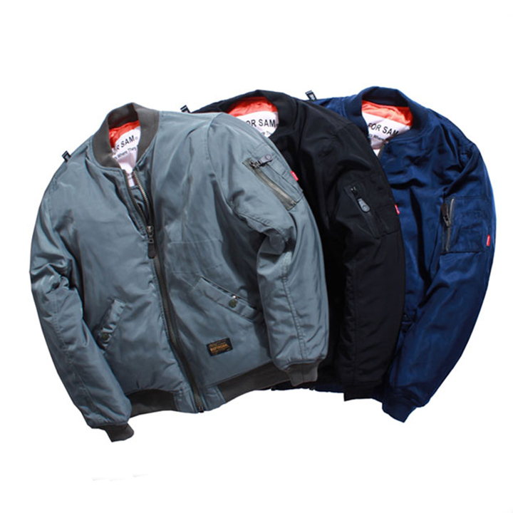 Áo khoác nam MA1, Áo khoác pilot chần bông mặc ấm - Mã số: AK1818