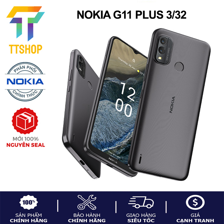 Điện thoại Nokia G11 Plus - Hàng chính hãng