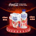 [SIÊU SALE ] Lốc 6 Chai Thực phẩm bổ sung Nước uống sữa trái cây Nutriboost Energyze Blend 297ml/Chai Sale 8.8 Coca-Cola Chính Hãng_LD