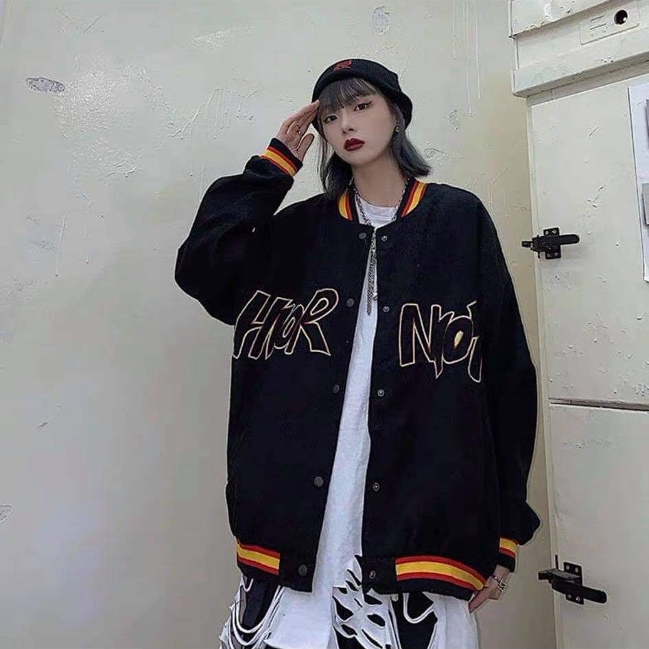 Áo khoác nhung tăm thể thao unisex, áo khoác bomber nhung thêu chữ, áo khoác bóng chày nhung tăm, áo khoác thể thao nam nữ, áo khoác nhung unisex ulzzang, áo khoác hàn quốc, CLOWE