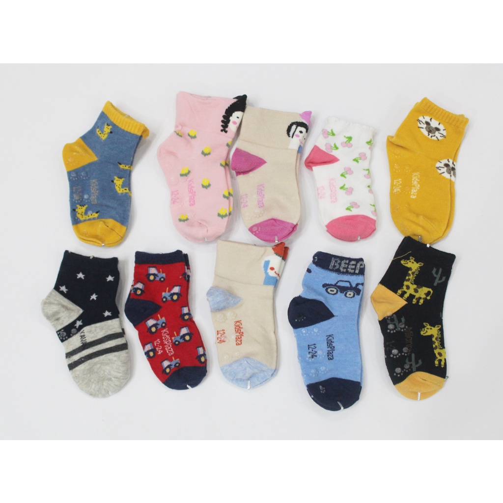 Combo 10 đôi tất cho bé từ 0-11 tuổi kidplaza