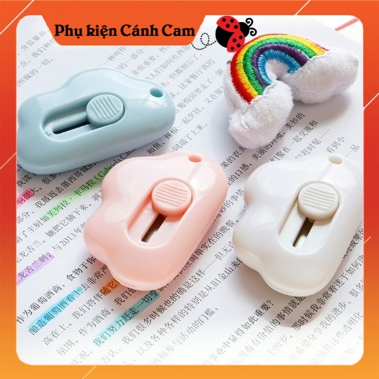 Dao cắt giấy mini hình đám mây dễ thương, Dao rọc giấy, Dao dọc giấy - Phụ kiện Cánh Cam
