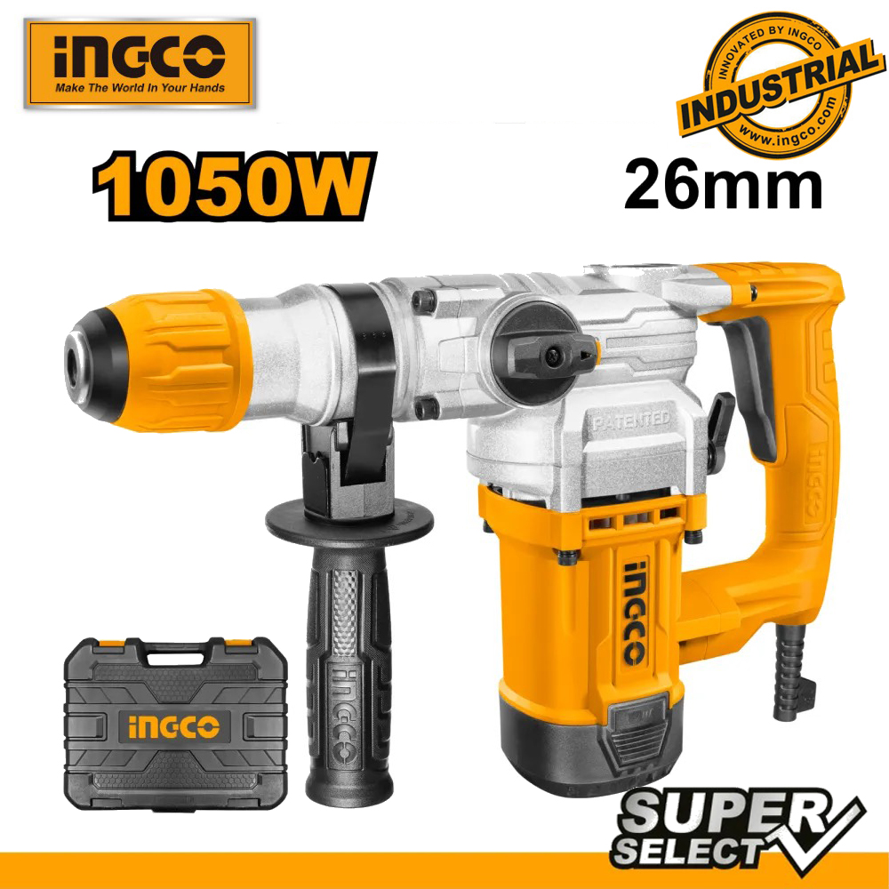 Máy khoan đục bê tông 1050w ingco rh10506