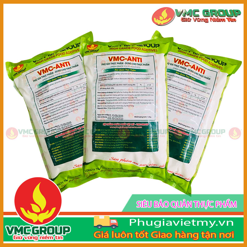 Vmc anti chất bảo quản thực phẩm